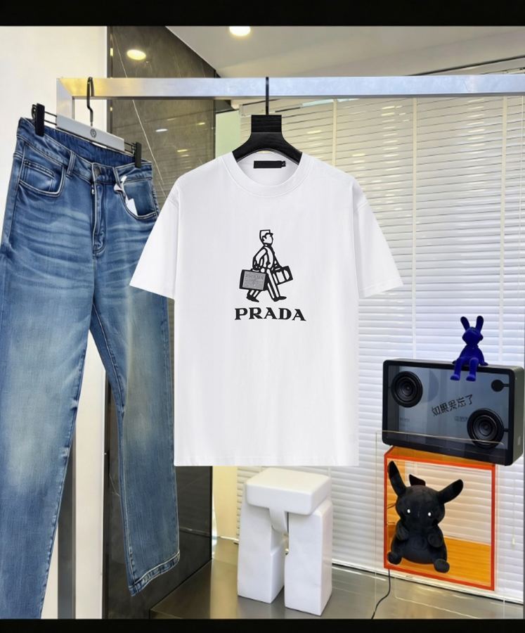 1:1 Replica Prada men Prad*PRADA 26ss LOGO 280 — Premium Replica