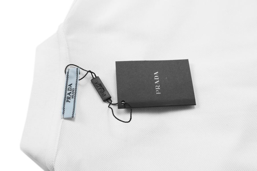 1:1 Replica Prada men PRADA 2025 logo polo — AAA Quality Replica — photo 5