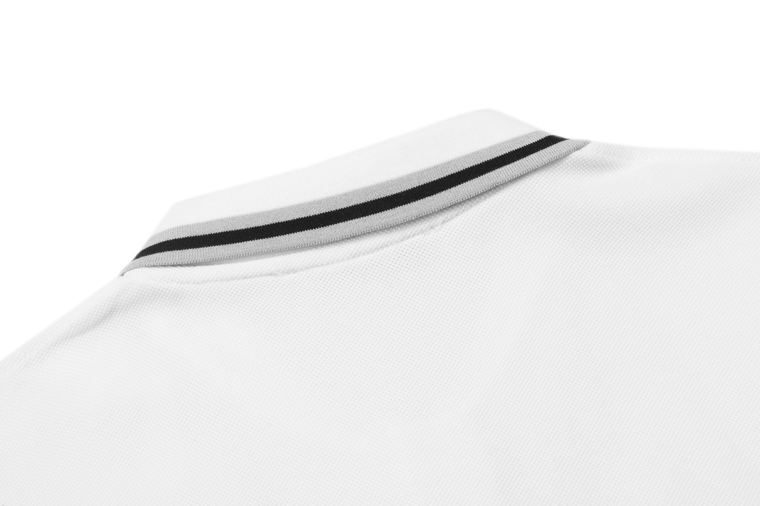 1:1 Replica Prada men PRADA 2025 logo polo — AAA Quality Replica — photo 9