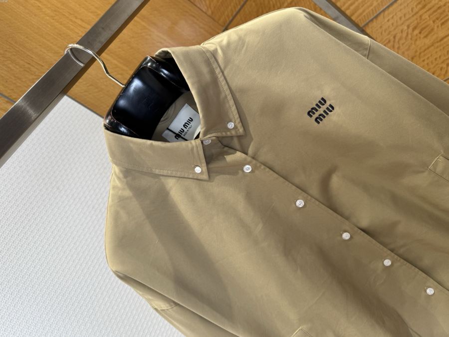 1:1 Replica MIUMIU men Miu embroidered buttoned jacket — AAA Quality Replica — photo 3