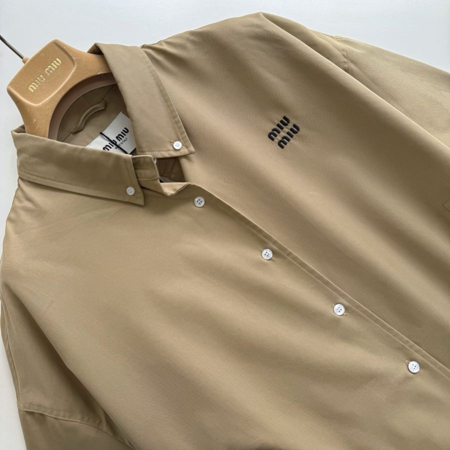 1:1 Replica MIUMIU men Miu embroidered buttoned jacket — 1:1 Replica — photo 4
