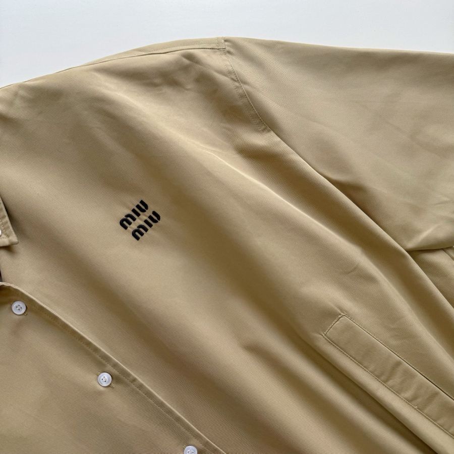 1:1 Replica MIUMIU men Miu embroidered buttoned jacket — 1:1 Replica — photo 6