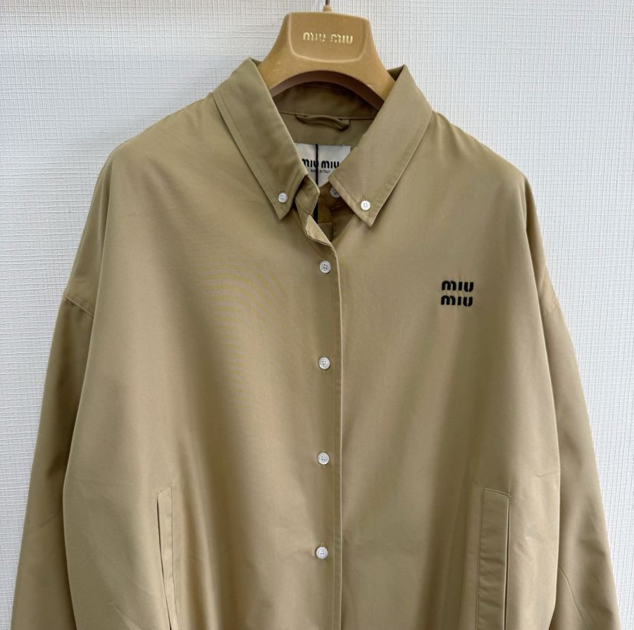 1:1 Replica MIUMIU men Miu embroidered buttoned jacket — 1:1 Replica — photo 3