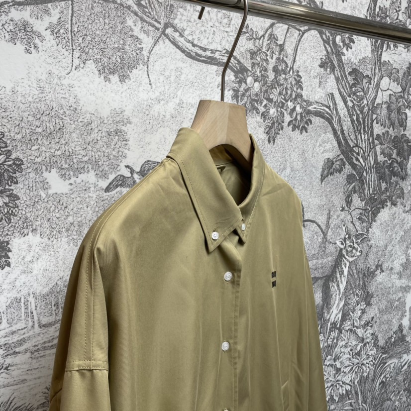 1:1 Replica MIUMIU men Miu embroidered buttoned jacket — AAA Quality Replica — photo 4