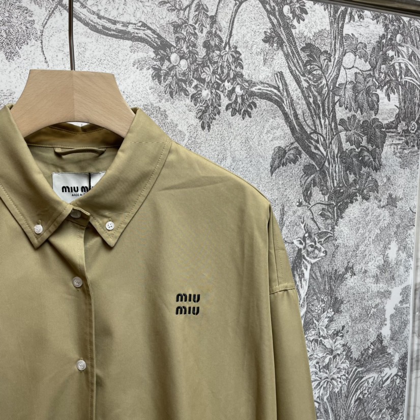 1:1 Replica MIUMIU men Miu embroidered buttoned jacket — AAA Quality Replica — photo 3