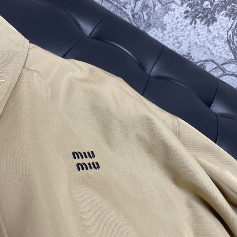 1:1 Replica MIUMIU men Miu embroidered buttoned jacket — Premium Replica — photo 6