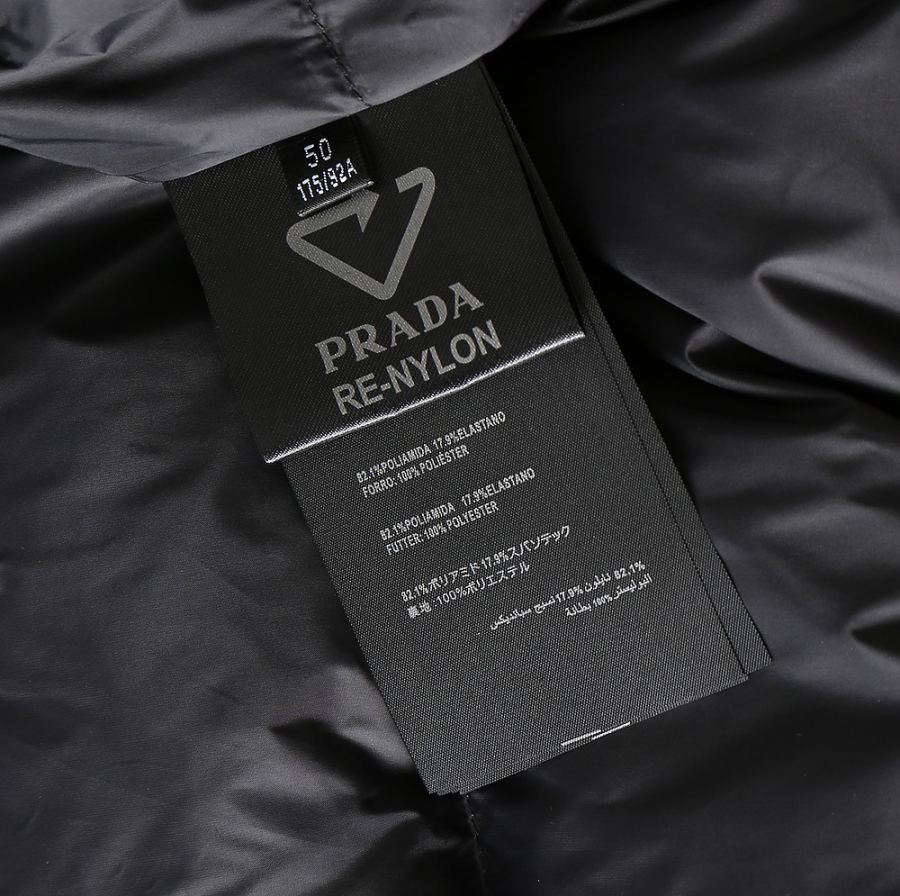 1:1 Replica, Prada down jacket.Size chart — Premium Replica — photo 6