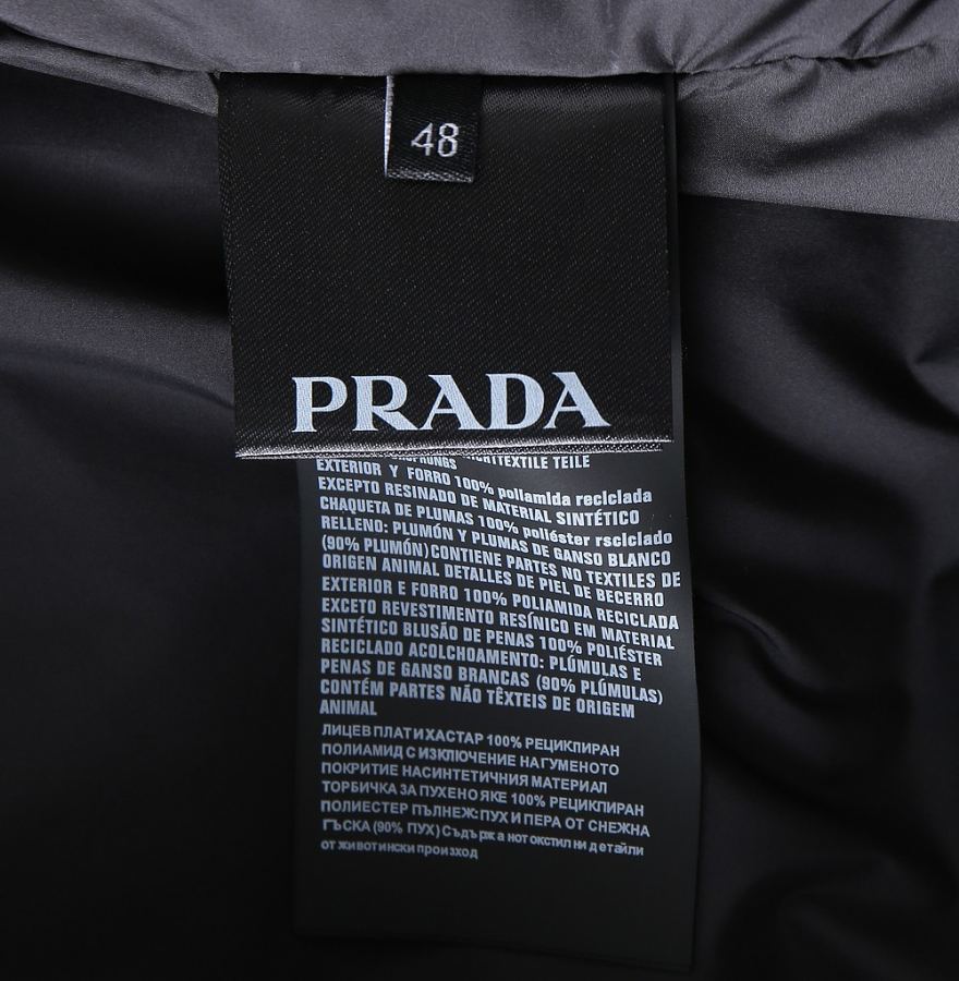 1:1 Replica, Prada down jacket size chart. — Premium Replica — photo 8