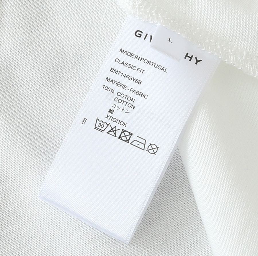 1:1 Replica GVC men. Givenchy Short Sleeve Size Chart… — AAA Quality Replica — photo 7