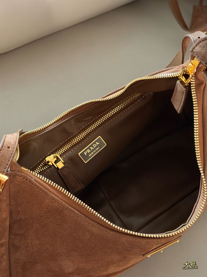 1:1 Replica PRADA bag Comes with box suede — Premium Replica — photo 8