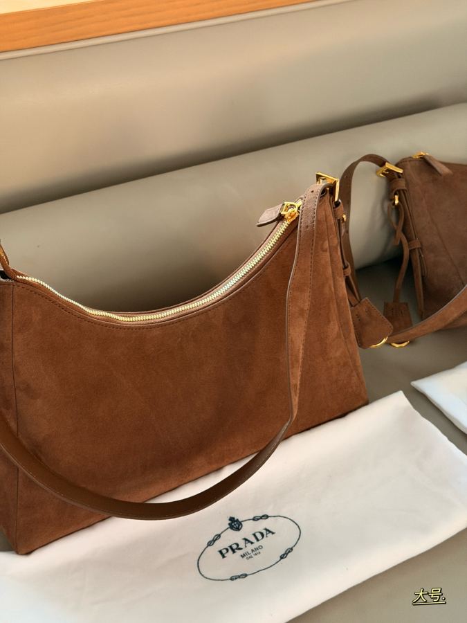 1:1 Replica PRADA bag Comes with box suede — Premium Replica — photo 6