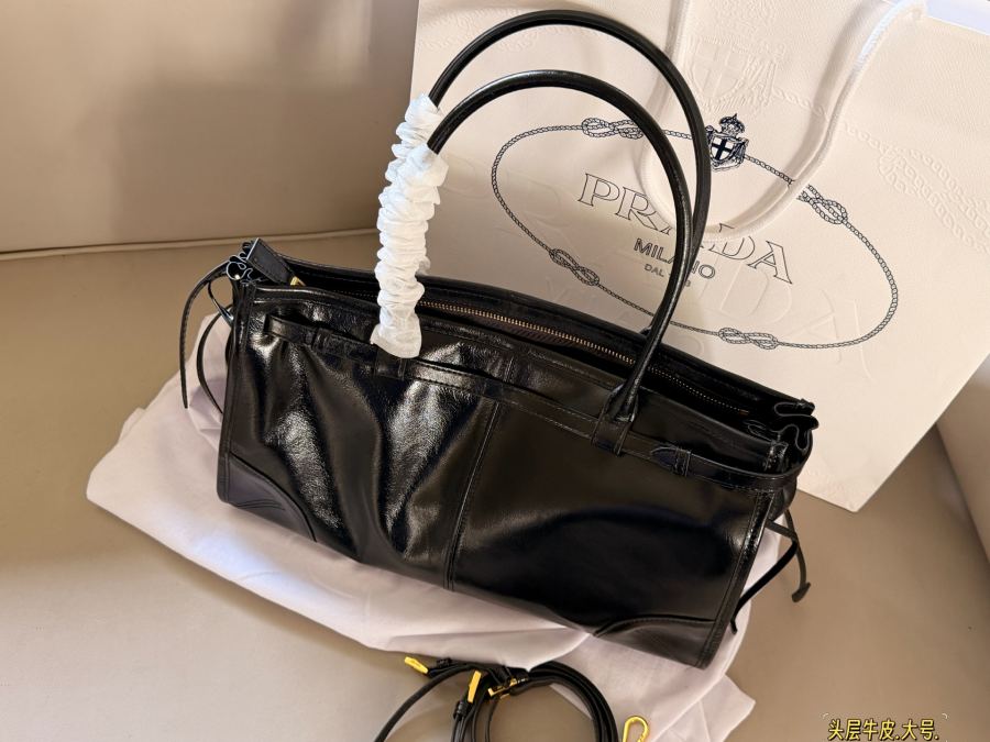 1:1 Replica PRADA bag Comes with box waxed cowhide — Premium Replica — photo 6