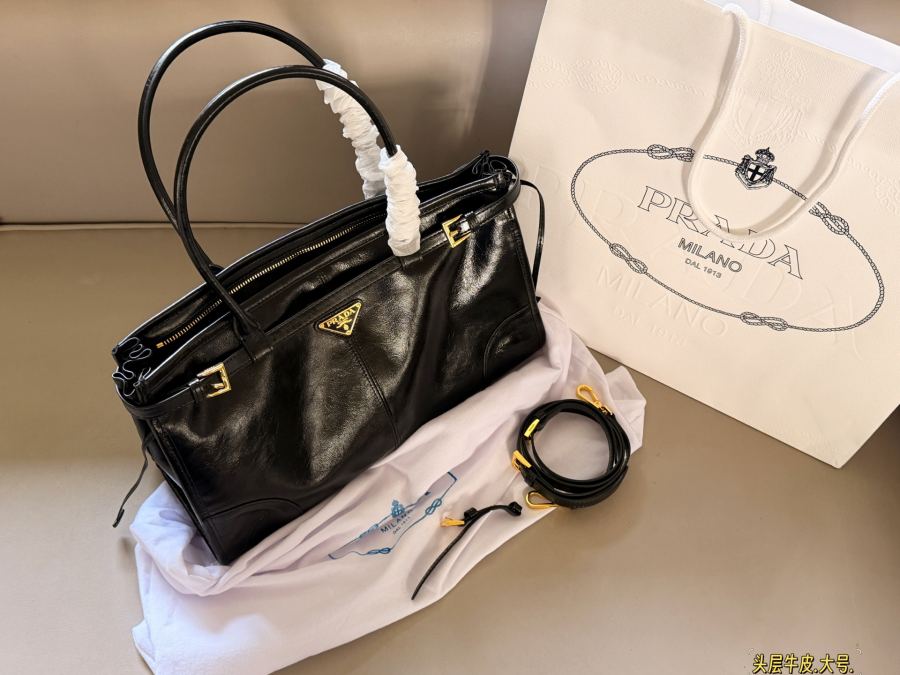 1:1 Replica PRADA bag Comes with box waxed cowhide — Premium Replica — photo 8