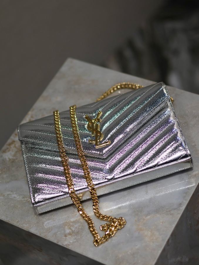 1:1 Replica YSL bag Silver — AAA Quality Replica — photo 6