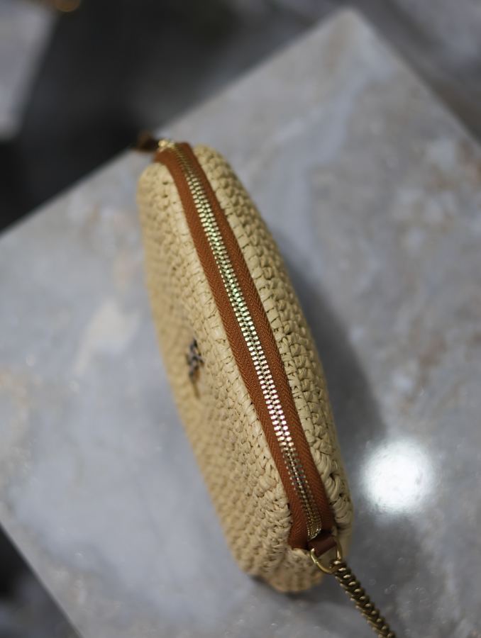 1:1 Replica YSL bag Apricot braid with cowhide — Premium Replica — photo 5