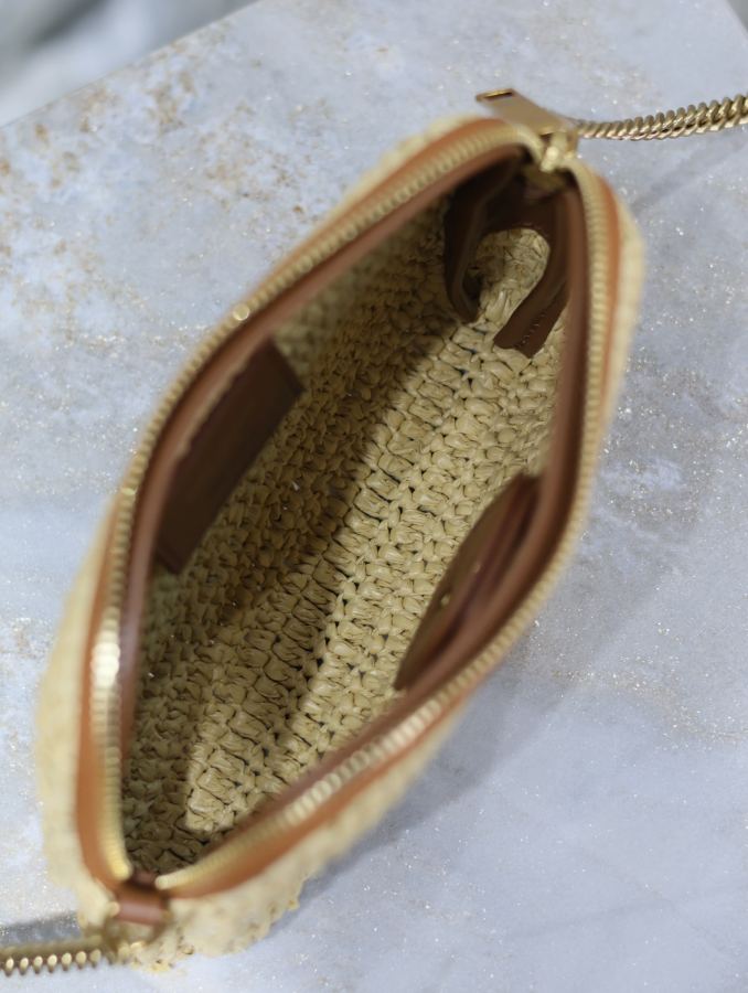 1:1 Replica YSL bag Apricot braid with cowhide — Premium Replica — photo 6