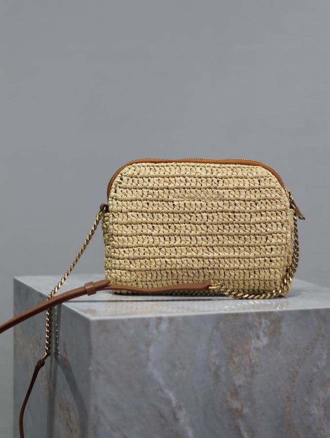 1:1 Replica YSL bag Apricot braid with cowhide — Premium Replica — photo 8