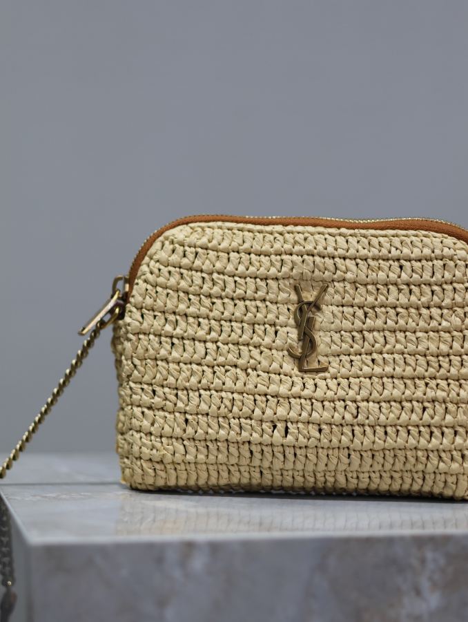 1:1 Replica YSL bag Apricot braid with cowhide — Premium Replica — photo 3