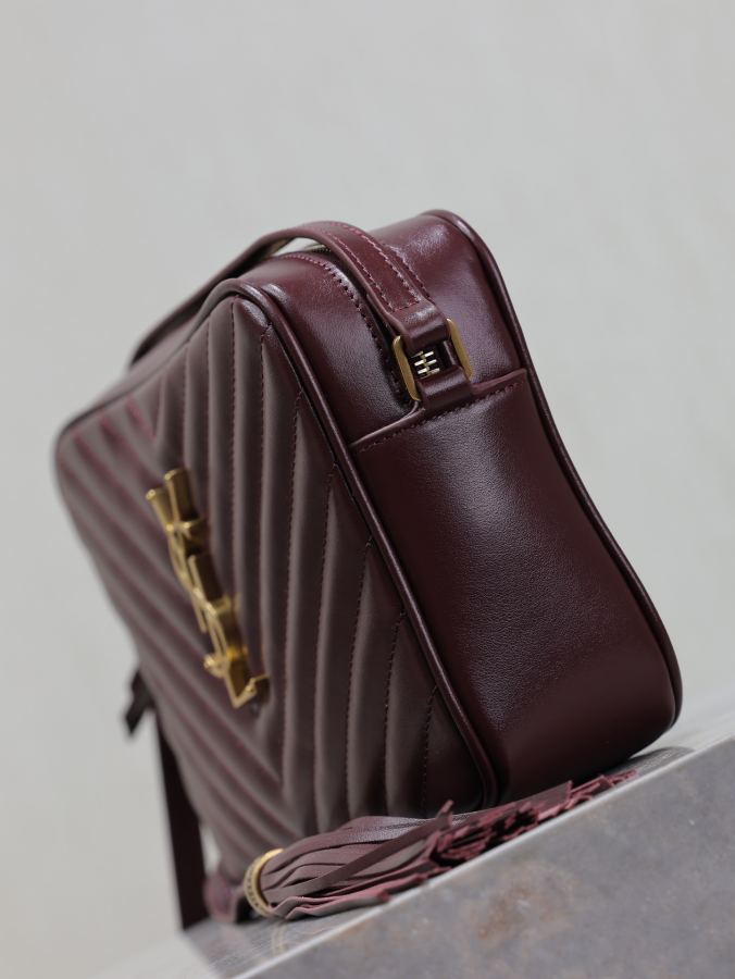 1:1 Replica YSL bag maroon red — Premium Replica — photo 4