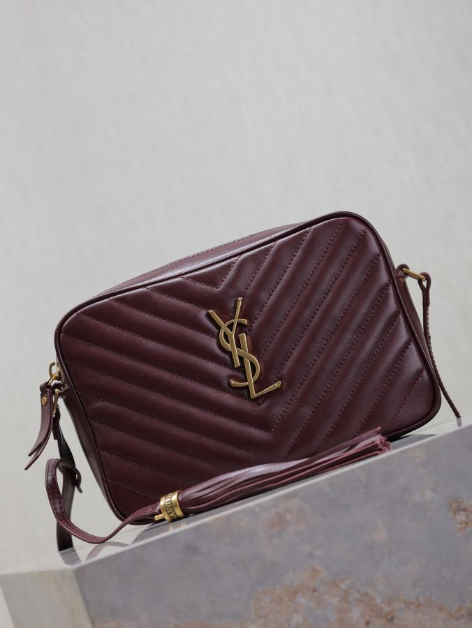 1:1 Replica YSL bag maroon red — Premium Replica — photo 2