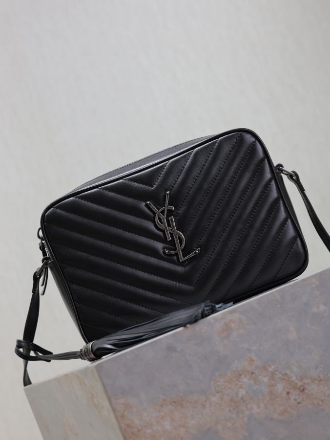 1:1 Replica YSL bag Black silver buckle — AAA Quality Replica — photo 2