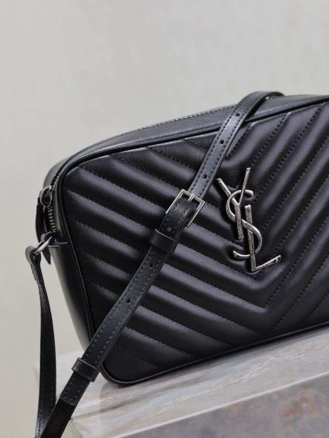1:1 Replica YSL bag Black silver buckle — AAA Quality Replica — photo 5