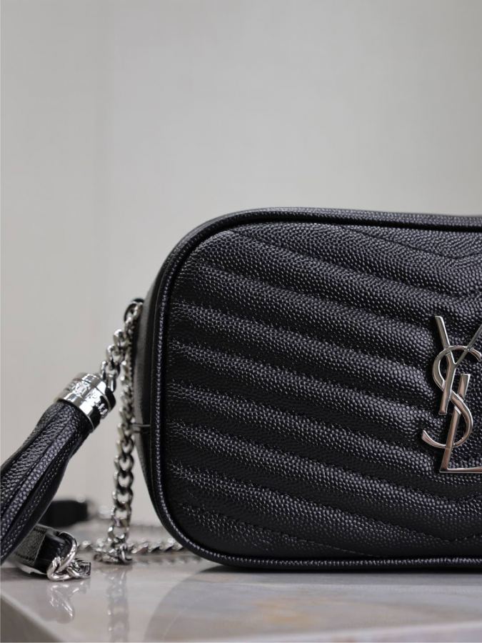 1:1 Replica YSL bag Black silver buckle — Premium Replica — photo 3