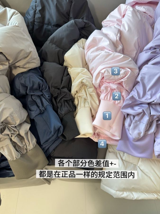 1:1 Replica Lulu Jacket Details comparison — AAA Quality Replica — photo 3
