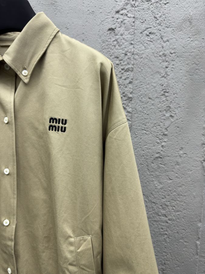 1:1 Replica MIUMIU men Miu embroidered buttoned jacket — 1:1 Replica — photo 5