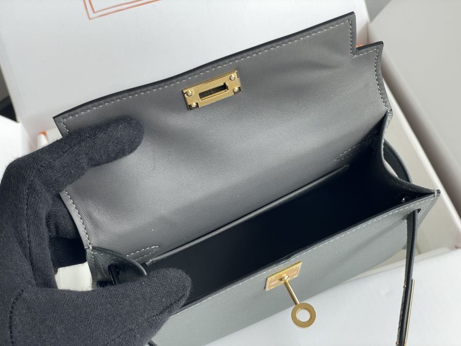 1:1 Replica Hermes bag 𝗠𝗶𝗻𝗶 𝗸𝗲𝗹𝗹𝘆 second generation — 1:1 Replica — photo 8