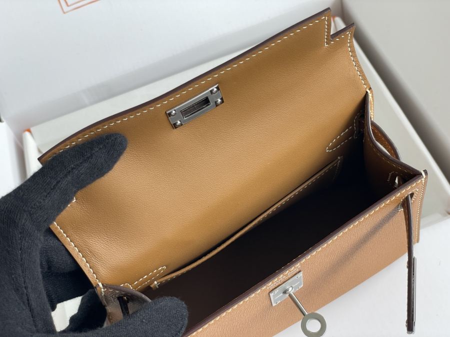 1:1 Replica Hermes bag 𝗠𝗶𝗻𝗶 𝗸𝗲𝗹𝗹𝘆 second generation — 1:1 Replica For Sale — photo 8