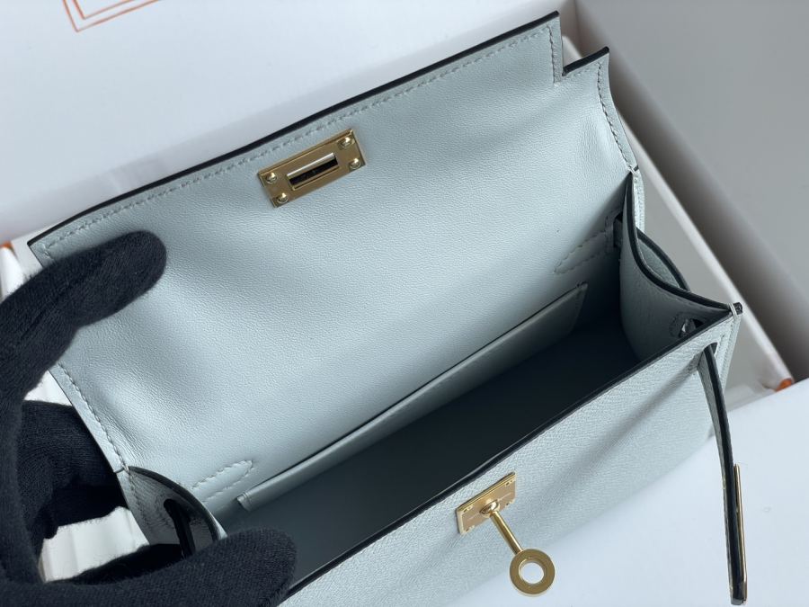 1:1 Replica Hermes bag 𝗠𝗶𝗻𝗶 𝗸𝗲𝗹𝗹𝘆 second generation — Premium Replica — photo 8