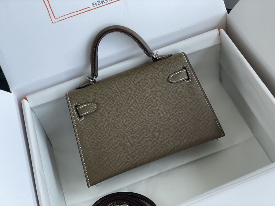 1:1 Replica Hermes bag 𝗠𝗶𝗻𝗶 𝗸𝗲𝗹𝗹𝘆 second generation — AAA Quality Replica — photo 2