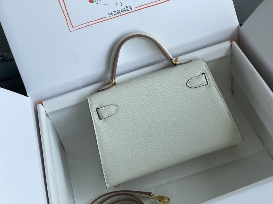 1:1 Replica Hermes bag 𝗠𝗶𝗻𝗶 𝗸𝗲𝗹𝗹𝘆 second generation — 1:1 Replica For Sale — photo 2