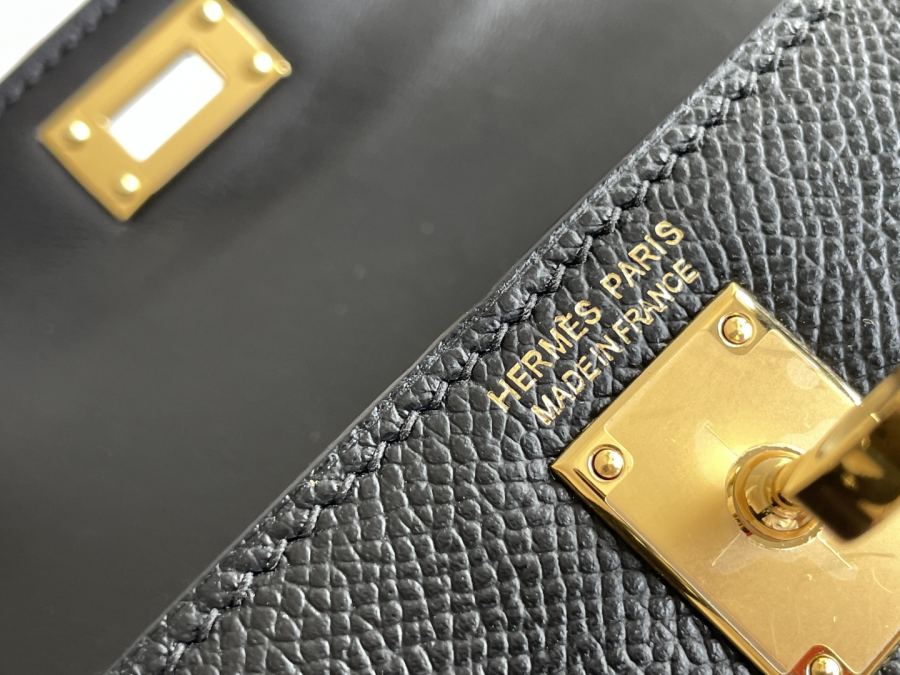 1:1 Replica Hermes bag 𝗠𝗶𝗻𝗶 𝗸𝗲𝗹𝗹𝘆 second generation — AAA Quality Replica — photo 9