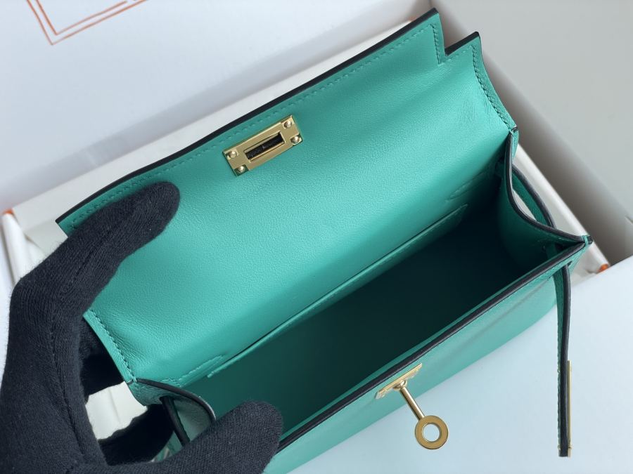 1:1 Replica Hermes bag 𝗠𝗶𝗻𝗶 𝗸𝗲𝗹𝗹𝘆 second generation — Premium Replica — photo 8