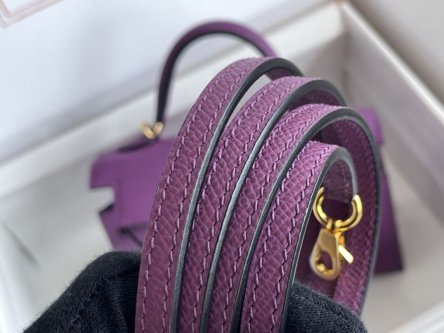 1:1 Replica Hermes bag 𝗠𝗶𝗻𝗶 𝗸𝗲𝗹𝗹𝘆 second generation — 1:1 Replica For Sale — photo 9