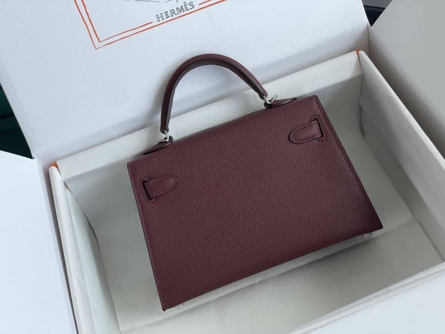 1:1 Replica Hermes bag 𝗠𝗶𝗻𝗶 𝗸𝗲𝗹𝗹𝘆 second generation — AAA Quality Replica — photo 2