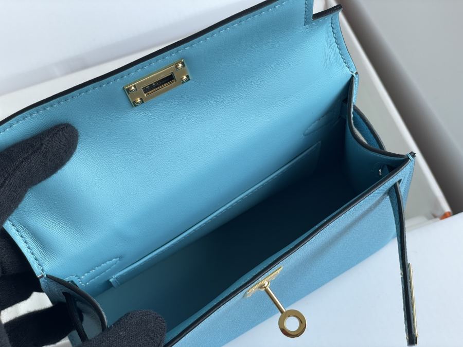 1:1 Replica Hermes bag 𝗠𝗶𝗻𝗶 𝗸𝗲𝗹𝗹𝘆 second generation — 1:1 Replica For Sale — photo 8