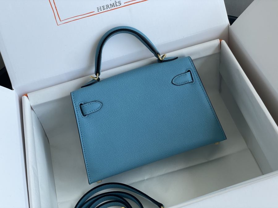 1:1 Replica Hermes bag 𝗠𝗶𝗻𝗶 𝗸𝗲𝗹𝗹𝘆 second generation — 1:1 Replica For Sale — photo 2