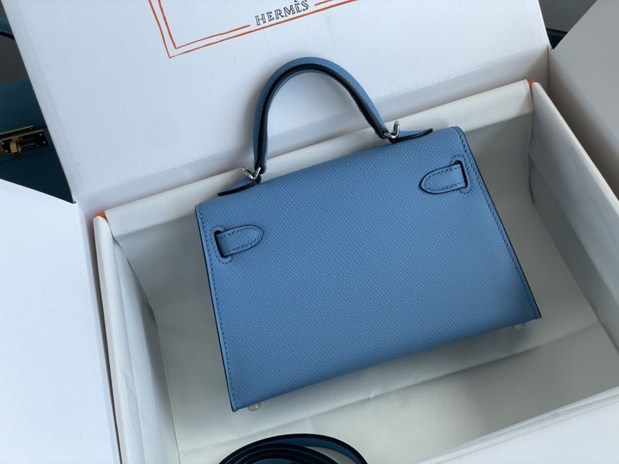 1:1 Replica Hermes bag 𝗠𝗶𝗻𝗶 𝗸𝗲𝗹𝗹𝘆 second generation — AAA Quality Replica — photo 2