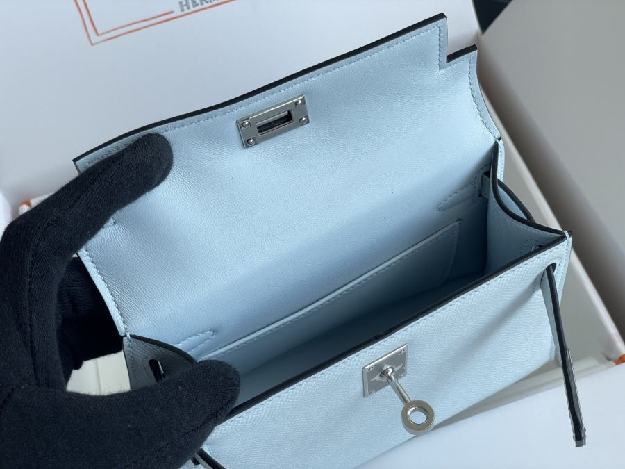 1:1 Replica Hermes bag 𝗠𝗶𝗻𝗶 𝗸𝗲𝗹𝗹𝘆 second generation — 1:1 Replica — photo 8