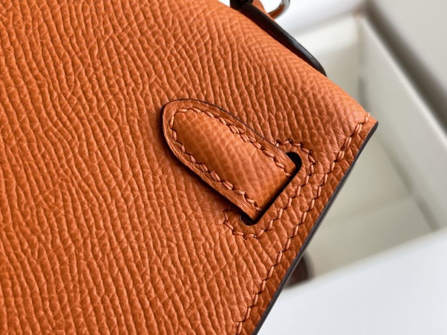 1:1 Replica Hermes bag 𝗠𝗶𝗻𝗶 𝗸𝗲𝗹𝗹𝘆 second generation — AAA Quality Replica — photo 5