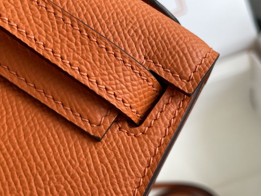 1:1 Replica Hermes bag 𝗠𝗶𝗻𝗶 𝗸𝗲𝗹𝗹𝘆 second generation — AAA Quality Replica — photo 6