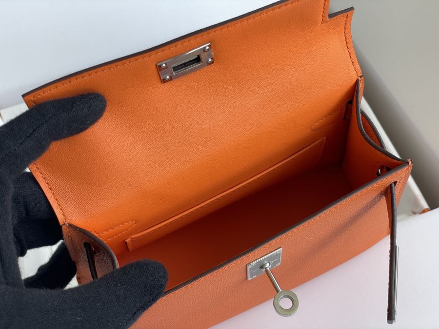 1:1 Replica Hermes bag 𝗠𝗶𝗻𝗶 𝗸𝗲𝗹𝗹𝘆 second generation — AAA Quality Replica — photo 8