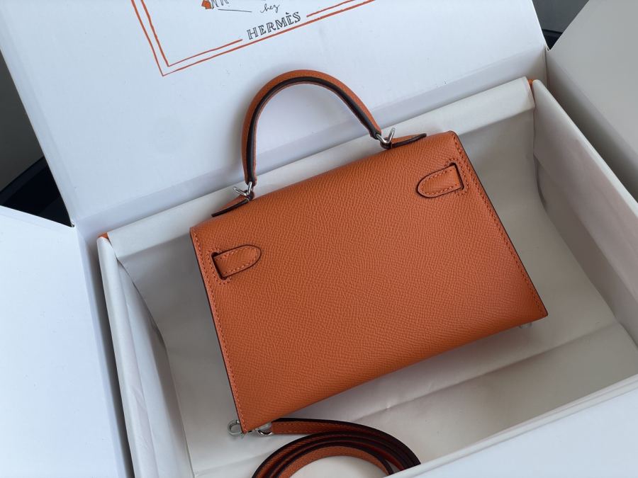 1:1 Replica Hermes bag 𝗠𝗶𝗻𝗶 𝗸𝗲𝗹𝗹𝘆 second generation — AAA Quality Replica — photo 2