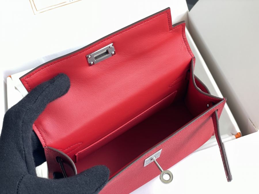 1:1 Replica Hermes bag 𝗠𝗶𝗻𝗶 𝗸𝗲𝗹𝗹𝘆 second generation — Premium Replica — photo 8