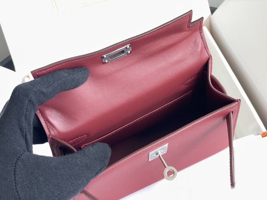 1:1 Replica Hermes bag 𝗠𝗶𝗻𝗶 𝗸𝗲𝗹𝗹𝘆 second generation — 1:1 Replica For Sale — photo 8