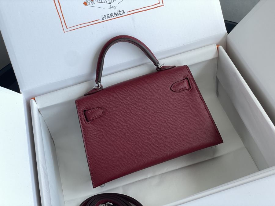 1:1 Replica Hermes bag 𝗠𝗶𝗻𝗶 𝗸𝗲𝗹𝗹𝘆 second generation — 1:1 Replica For Sale — photo 2