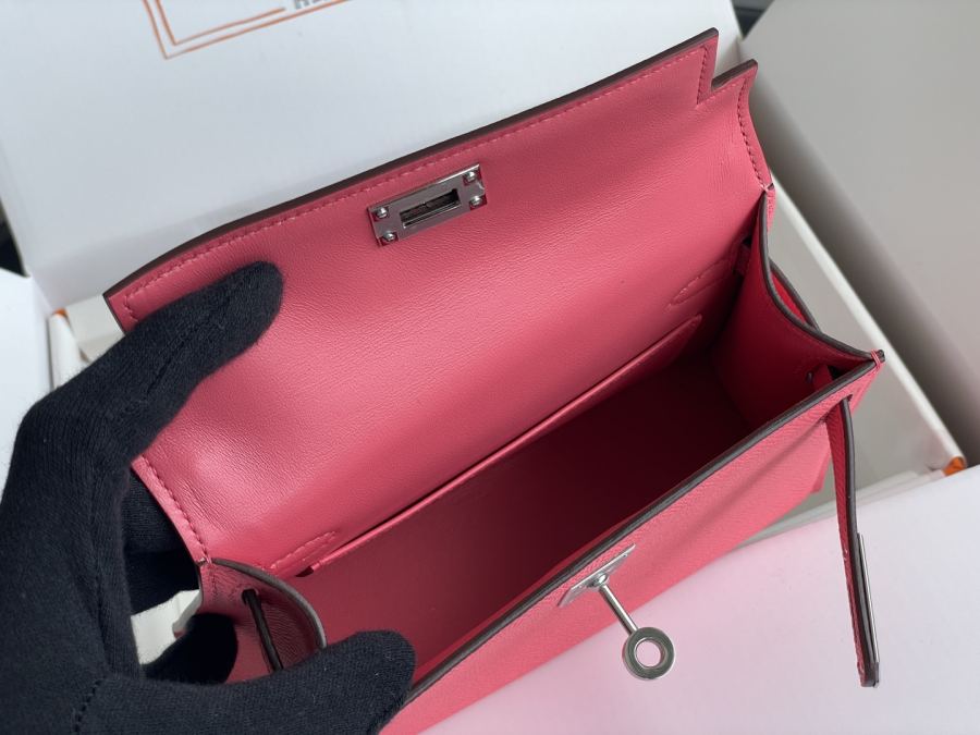 1:1 Replica Hermes bag 𝗠𝗶𝗻𝗶 𝗸𝗲𝗹𝗹𝘆 second generation — AAA Quality Replica — photo 8